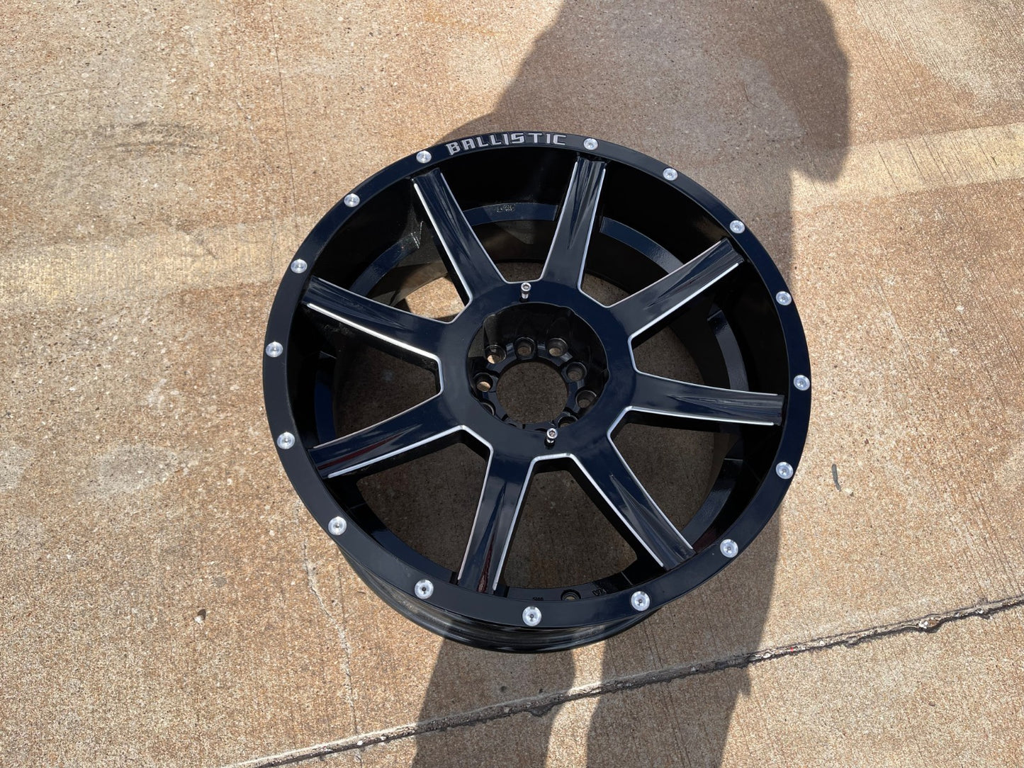 20x9 Ballistic Morax 845 Jeep Wrangler Gladiator rim wheel 5x127 5x5 5x4.5 5x114