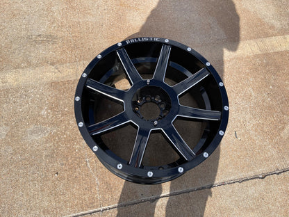 20x9 Ballistic Morax 845 Jeep Wrangler Gladiator rim wheel 5x127 5x5 5x4.5 5x114
