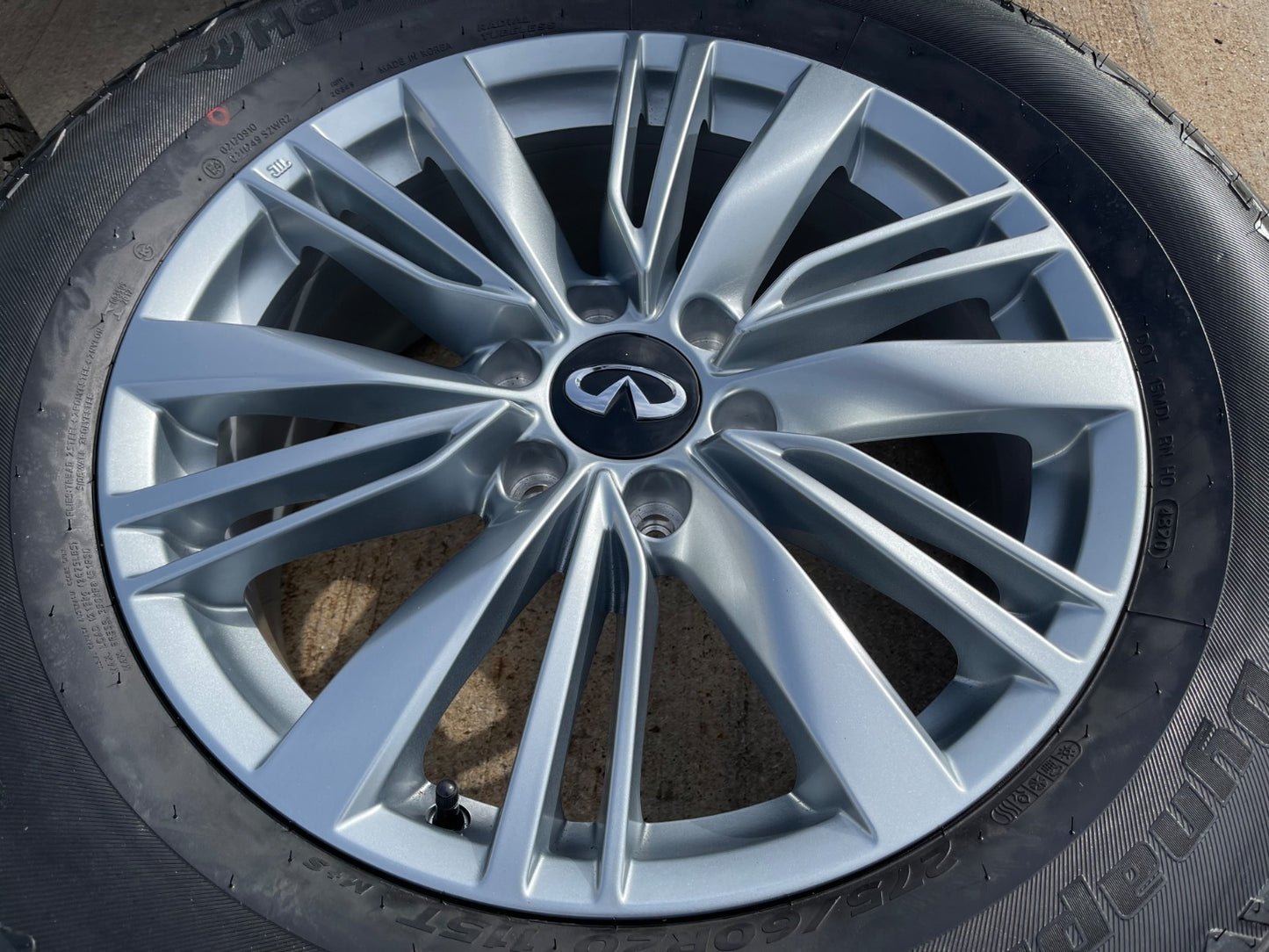 20" Infiniti QX80 OEM 73805 wheels rims Nissan Titan Armada 2024 2025 2026 NEW