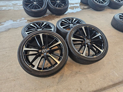 19" Toyota Camry OEM TRD black wheels rims 75222 Avalon Lexus