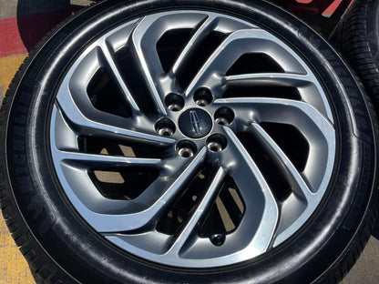 22" Lincoln Navigator OEM 94225 rims wheels BLACK LABEL 2026 2027 SET MICHELIN