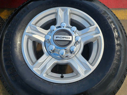 17" Ford F-250 F-350 OEM 10096 wheels rims tires FIRESTONE H/T SET