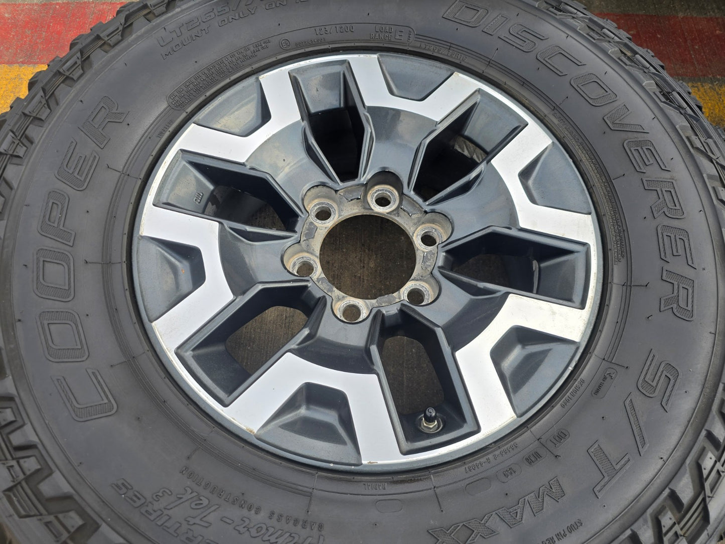 16" Toyota Tacoma TRD wheels rims 75189 OEM 4Runner tires COOPER S/T MAXX