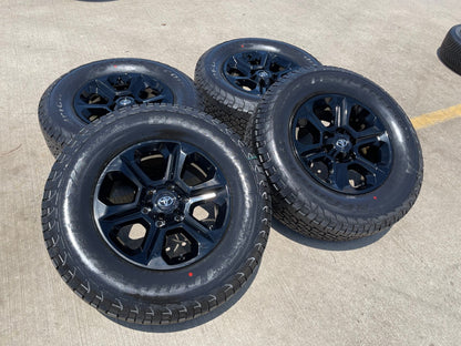 17" 4Runner Toyota Tacoma OEM black wheels rims 75153 FJ 2022 2023 2024 NEW