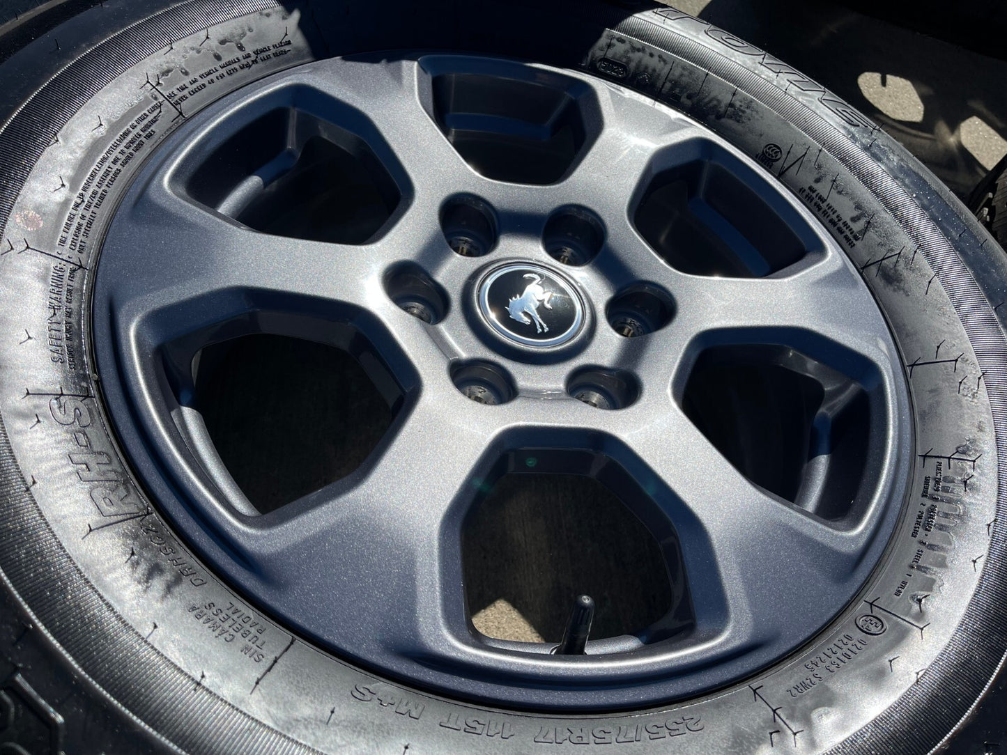 17" Ford Bronco Big Bend wheels rims 10384 OEM Ranger 2023 2024 2025 2026 NEW