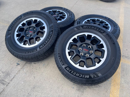 18" Toyota Tacoma 4Runner TRD OEM 94199 wheels rims 2025 2026 2027 MICHELIN NEW