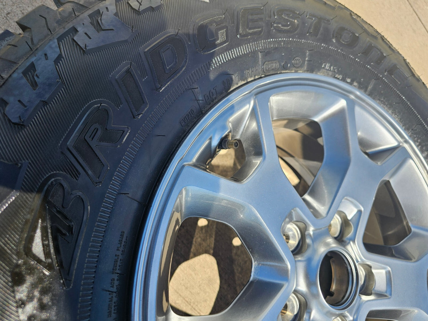 17" Jeep Wrangler Gladiator Rubicon OEM 9218 SPARE wheel rim 2020 2021 2022 2023