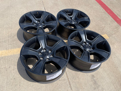 20" Dodge Ram 1500 OEM LIMITED Black 2676 2723 wheels rims 2023 2024 2025 SET