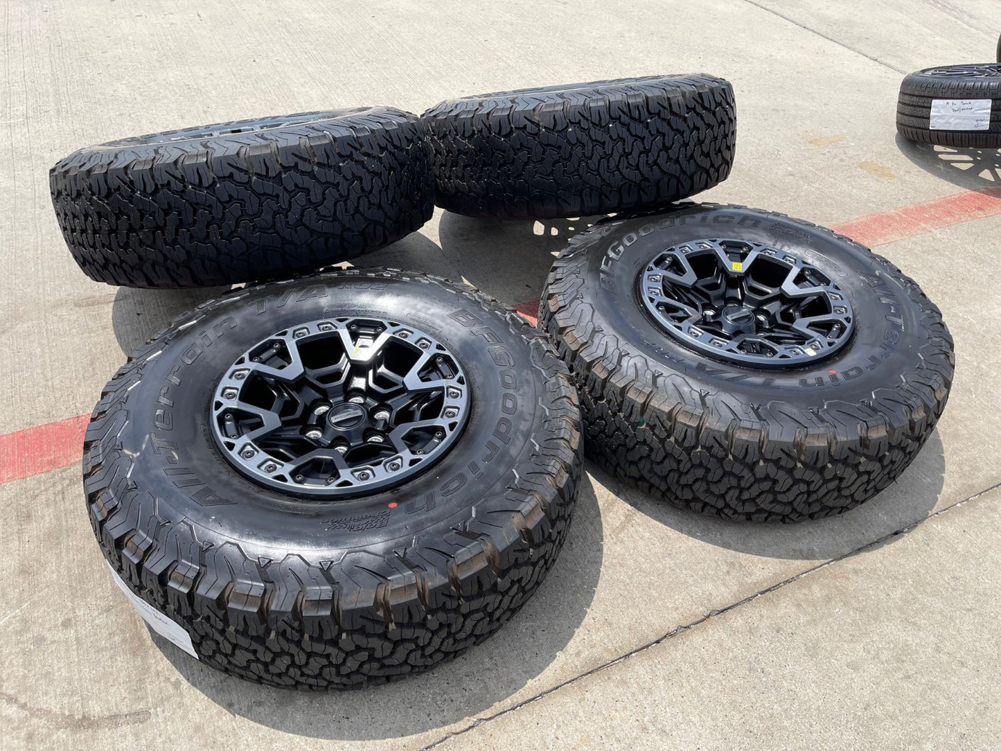 17" Ford F-150 Raptor R OEM BEADLOCK rims wheels 2024 2025 2026 BFG NEW