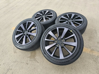19" Lucid Air OEM Grand Touring black wheels rims tires 5x120 2023 2024 2025 NEW