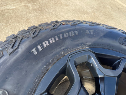 18" Dodge Ram 1500 TRX RHO Black OEM 66002 wheel rim TERRITORY A/T 35"
