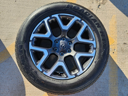 20" Dodge Ram 1500 OEM 94059 Laramie wheel rim 68583860AA Spare 2024 2025 2026