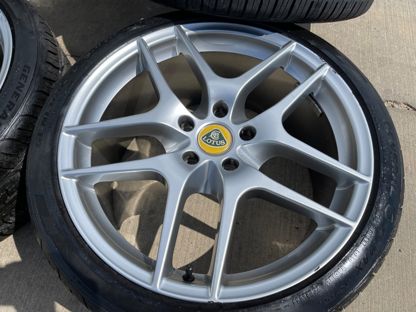 18" + 19" Lotus Evora OEM wheels rims SET tires GENERAL