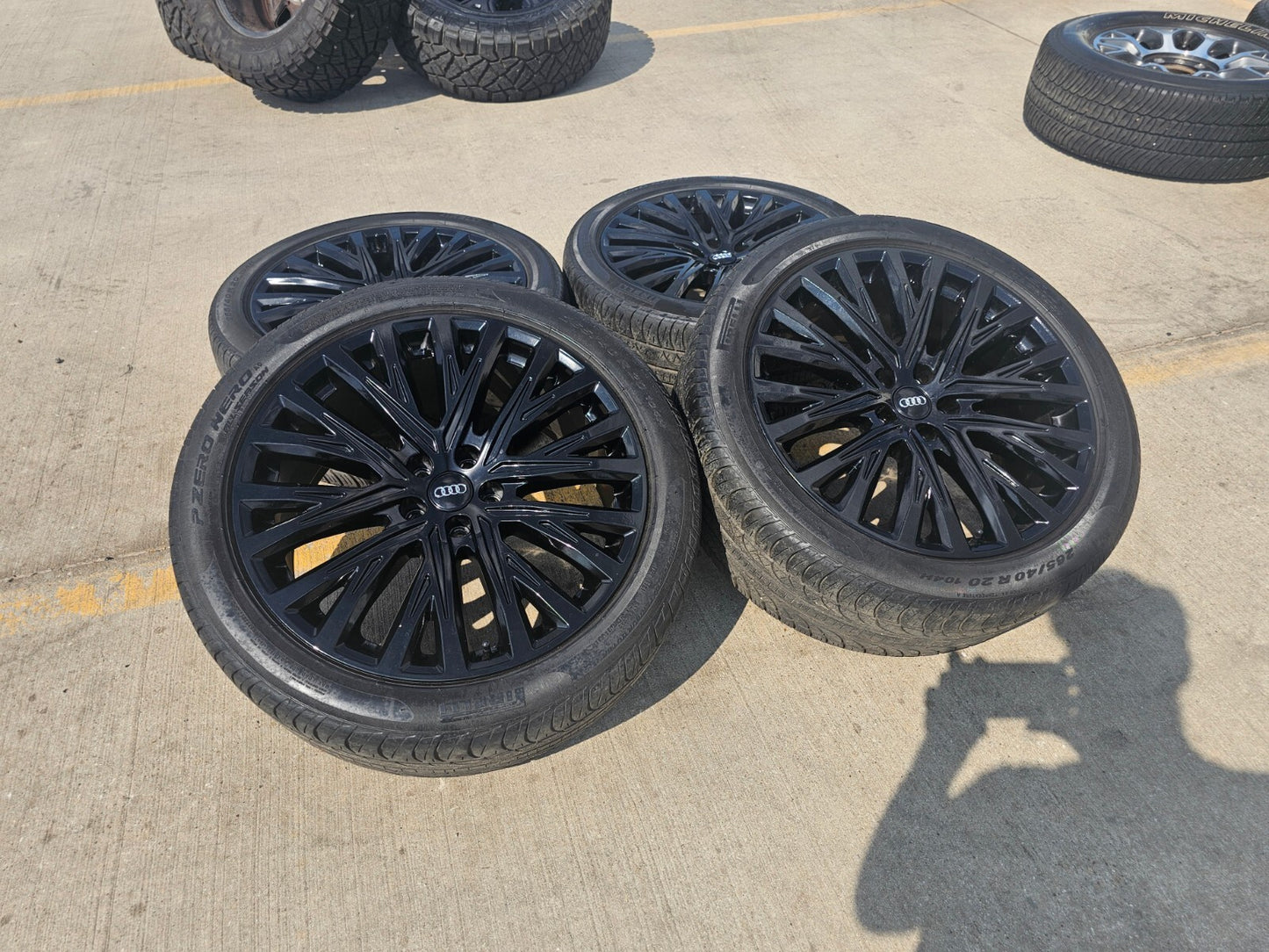 20" Audi A7 A8 OEM wheels rims 59058 tires Q3 2020 2021 2022 2023 2024 2025