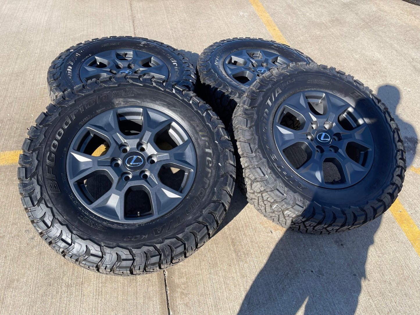 18" Toyota 4Runner Land Cruiser TRD Tundra OEM 10544 wheels rims GX550 NEW BFG