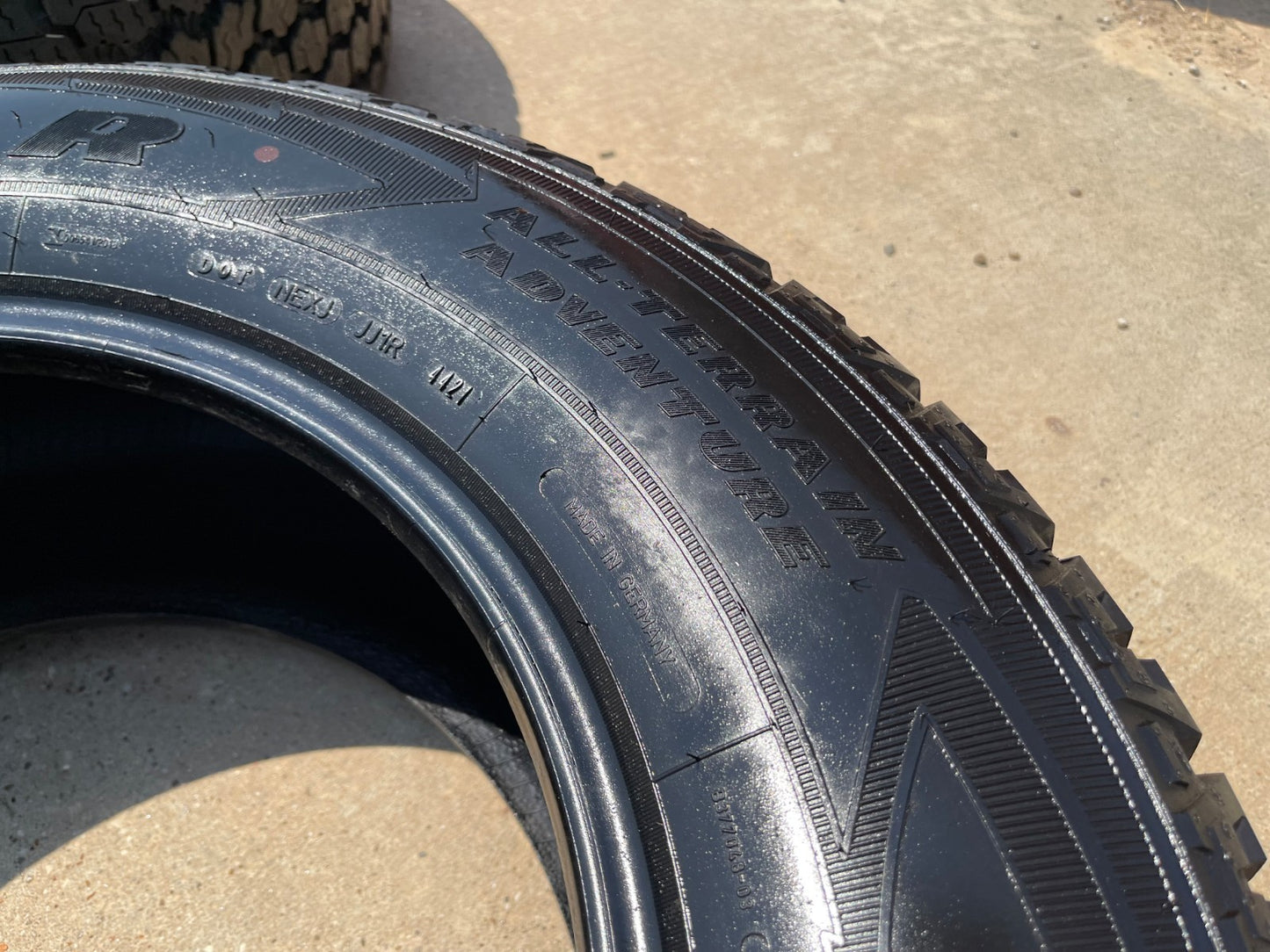 (4) 255/70/18 Goodyear Wrangler A/T tires 255/70R18 LR 116HTAKE OFFS NEW