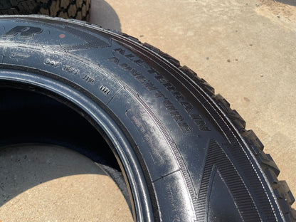 (4) 255/70/18 Goodyear Wrangler A/T tires 255/70R18 LR 116HTAKE OFFS NEW
