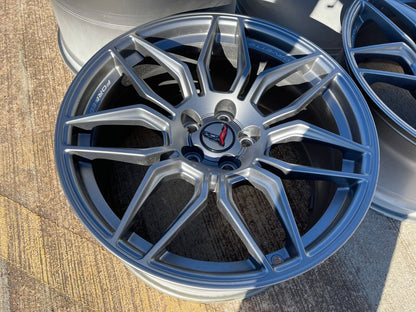 20" + 21" Chevy Corvette Z06 C8 OEM wheels rims 95580 95581 SET NEW
