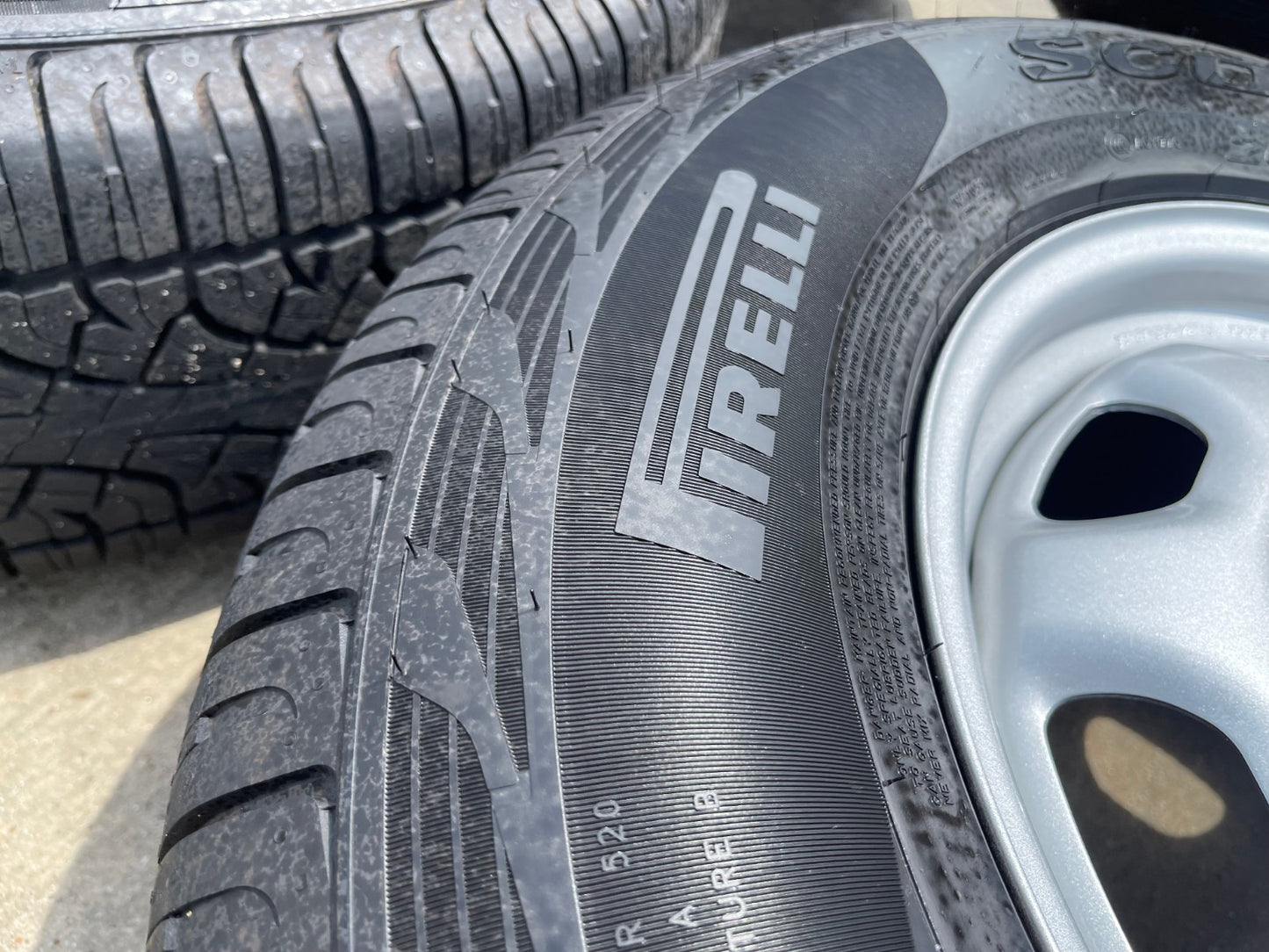 17" Ford F-150 OEM rims wheels 3857 tires steel 2024 2025 2026 PIRELLI A/T NEW