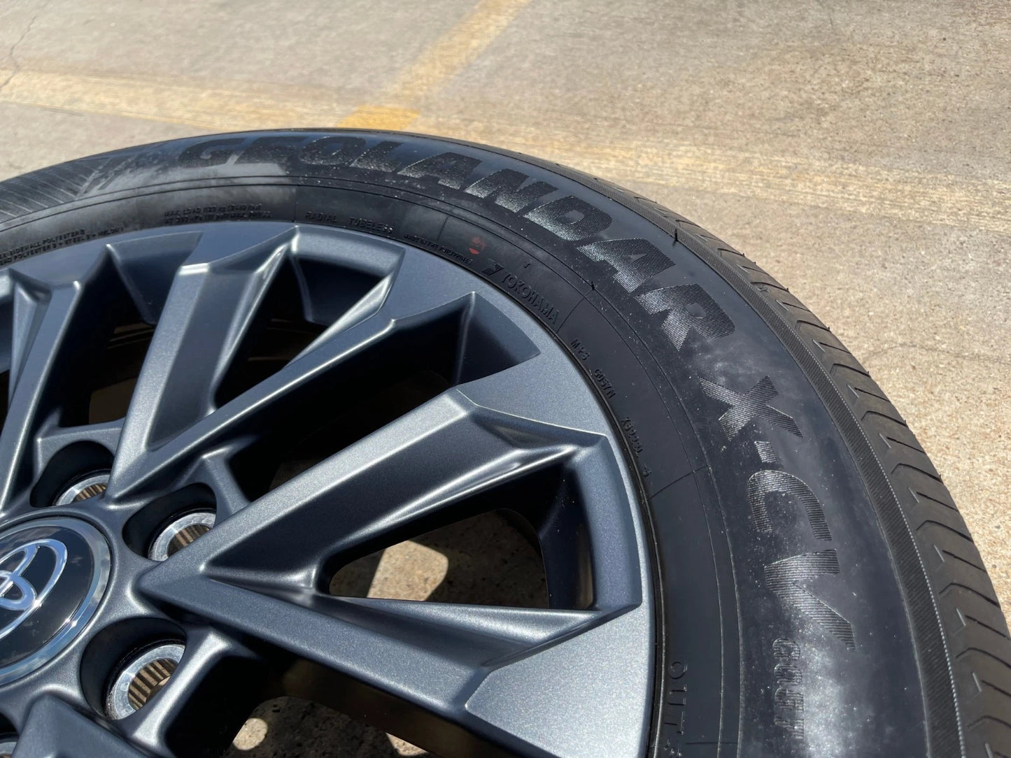 (1) 20" Toyota Land Cruiser OEM wheel rim Tundra Sequoia 2024 2025 2026 NEW
