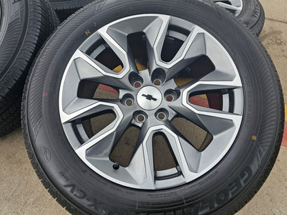 20" Chevy Silverado 1500 Tahoe Suburban OEM wheels rims 5915 5916 2023 2024 NEW