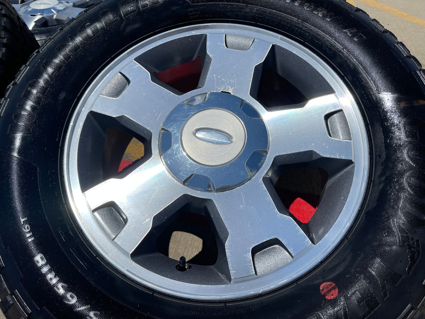 18" Ford F-150 Expedition 3779 OEM rims wheels tires SET GOODYEAR NEW