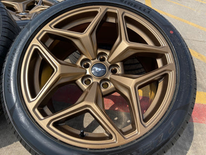 19" Ford Mustang GT Performance Track Pack OEM 10599 10602 wheels rims NEW