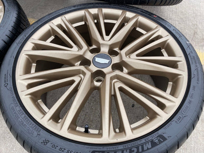 20" Cadillac CT5 Blackwing OEM Bronze wheels rims 4843 tires 2023 2024 2025 NEW