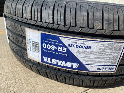 (1) 235/50/18 Advanta ER-800 A/S tire 235/50R18 97H NEW