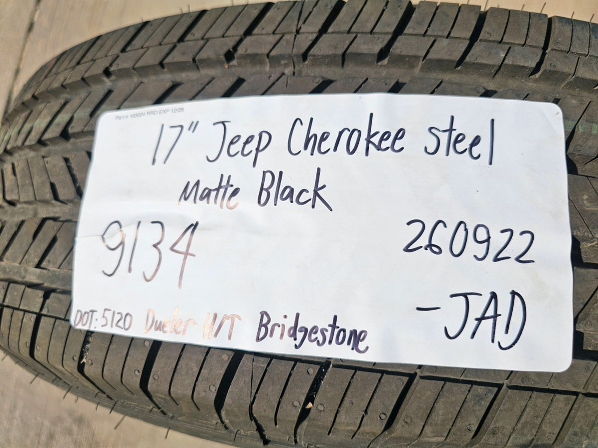 17" Jeep Wrangler Gladiator OEM 9216 wheel rim tire single spare NEW