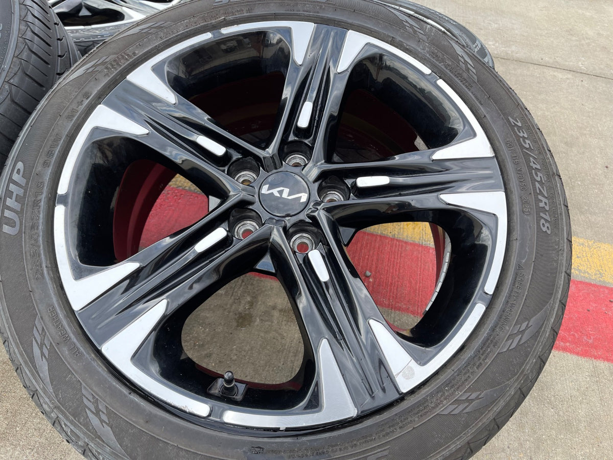 18" Kia K4 K5 OEM wheels rims 71027 Sonata Stinger Forte SET 2024 2025 2026 SET