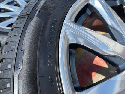22" Cadillac Escalade Platinum OEM wheels rims 95078 4874 tires MICHELIN NEW