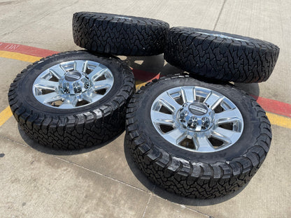 20" Ford F-250 F-350 Platinum OEM rims wheels 10103 tires BFG KO3 A/T