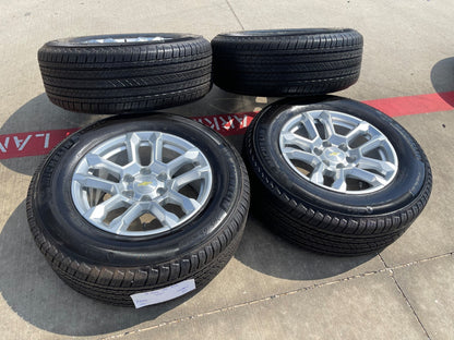 18" Chevy Silverado Suburban Tahoe OEM 14091 wheels rims GMC SET MICHELIN NEW