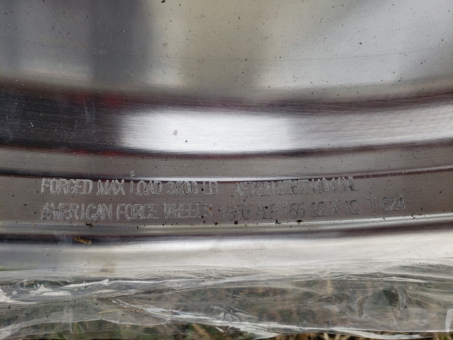 22x12 American Force G55 Tempo SS Polished Ram 2500 3500 wheel rim 8x165 NEW