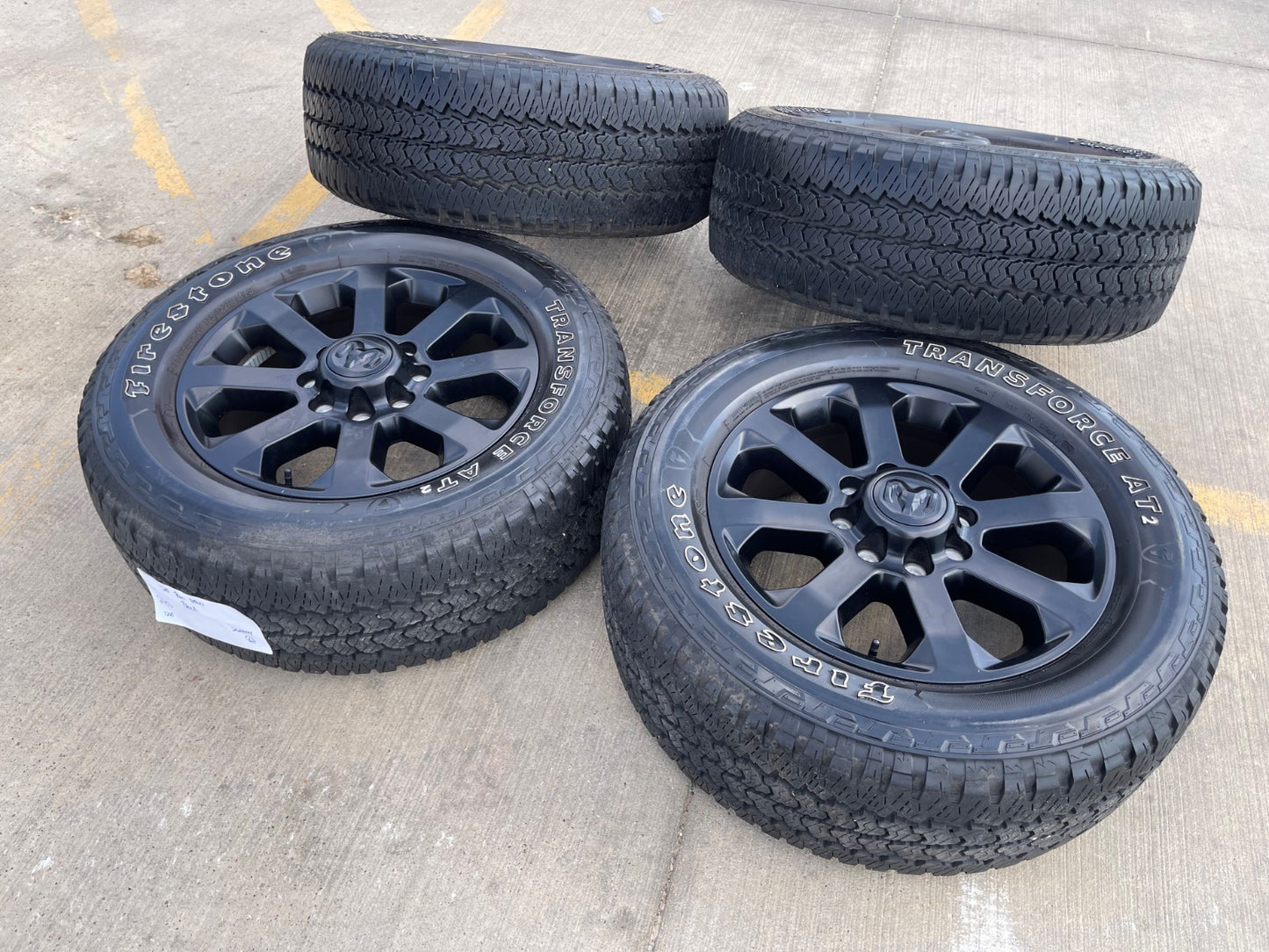 20" Dodge Ram 2500 3500 LARAMIE OEM 2700 SET wheels rims 2024 2025 2026 2027