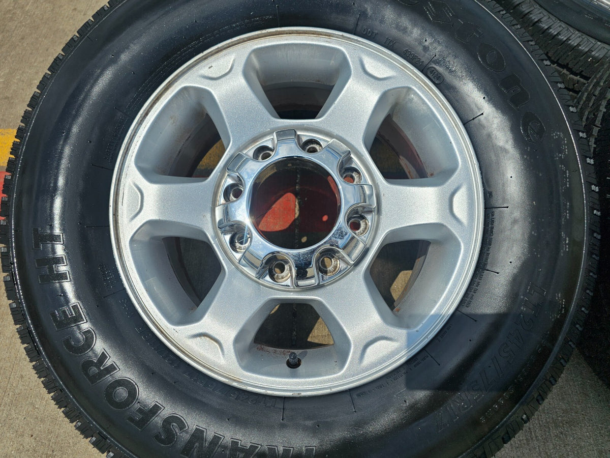 17" Ford F-250 F-350 OEM rims wheels 3950 tires FIRESTONE DISCOUNTED