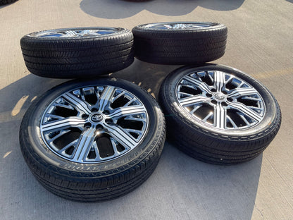 22" Toyota Tundra Sequoia OEM wheels rims 75282 Land Cruiser GX550 CAPSTONE