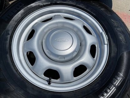 17" Ford F-150 OEM rims wheels 3857 steel 2025 2026 PIRELLI A/T NEW SMOKIN DEAL