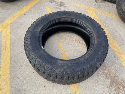 (1) 275/65/20 Goodyear Wrangler Ultra Terrain A/T tire LT 10 ply load range E