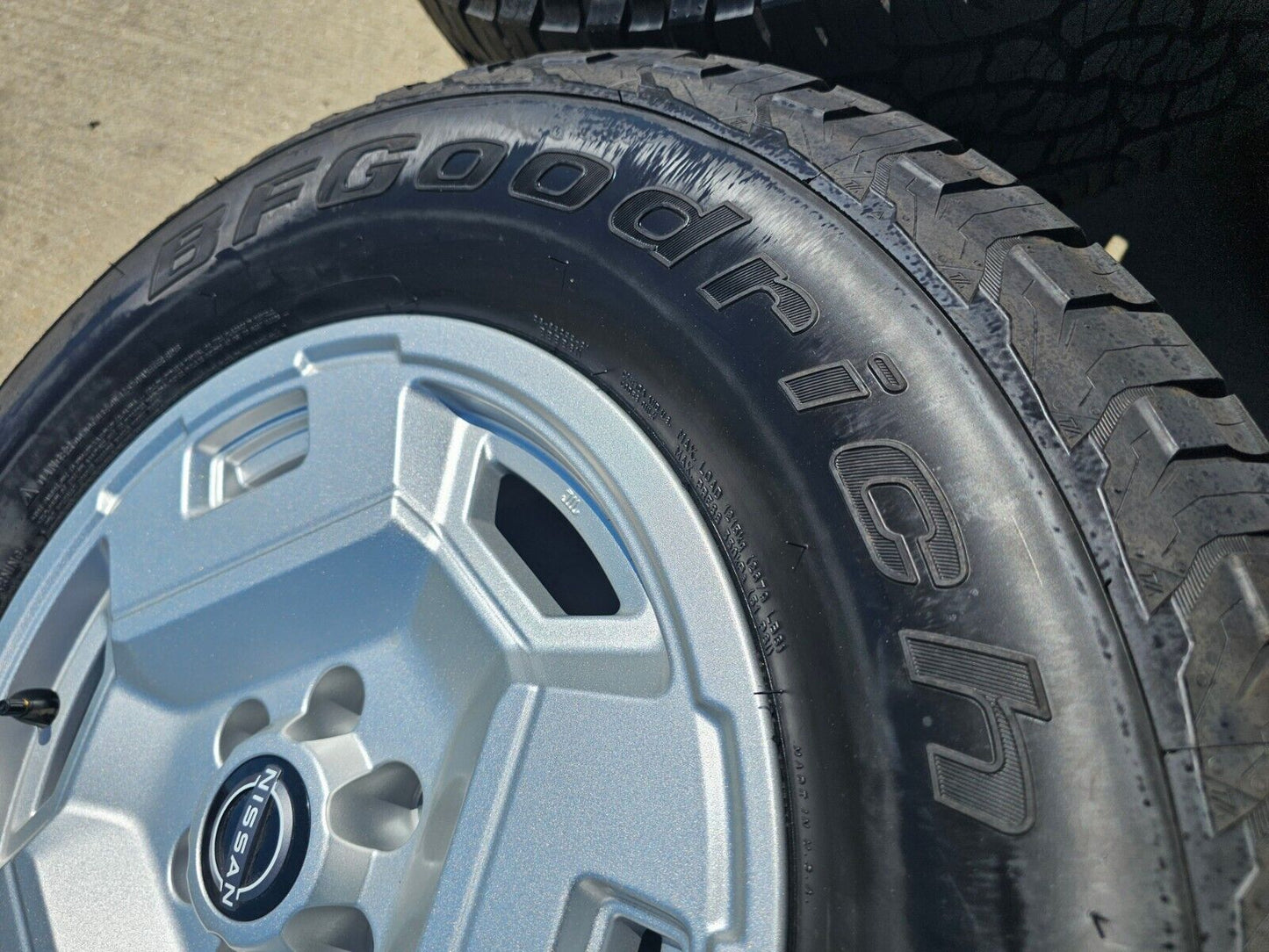 17" Nissan Frontier OEM Retro Hardbody Edition 62783 wheels rims 2025 NEW BFG