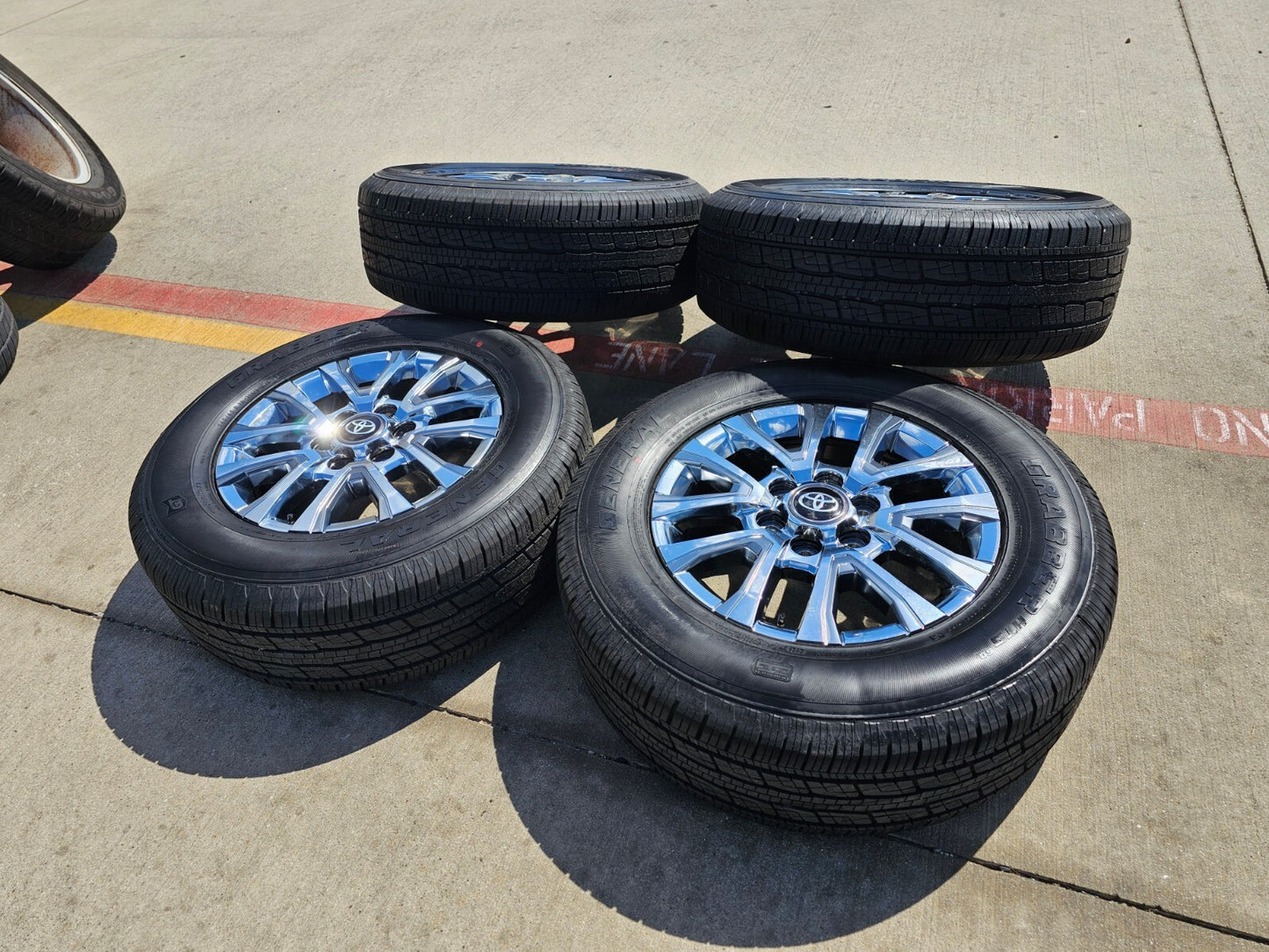 18" Toyota Tacoma LIMITED OEM chrome wheels rims 4260 4Runner 2024 2025 2026 NEW