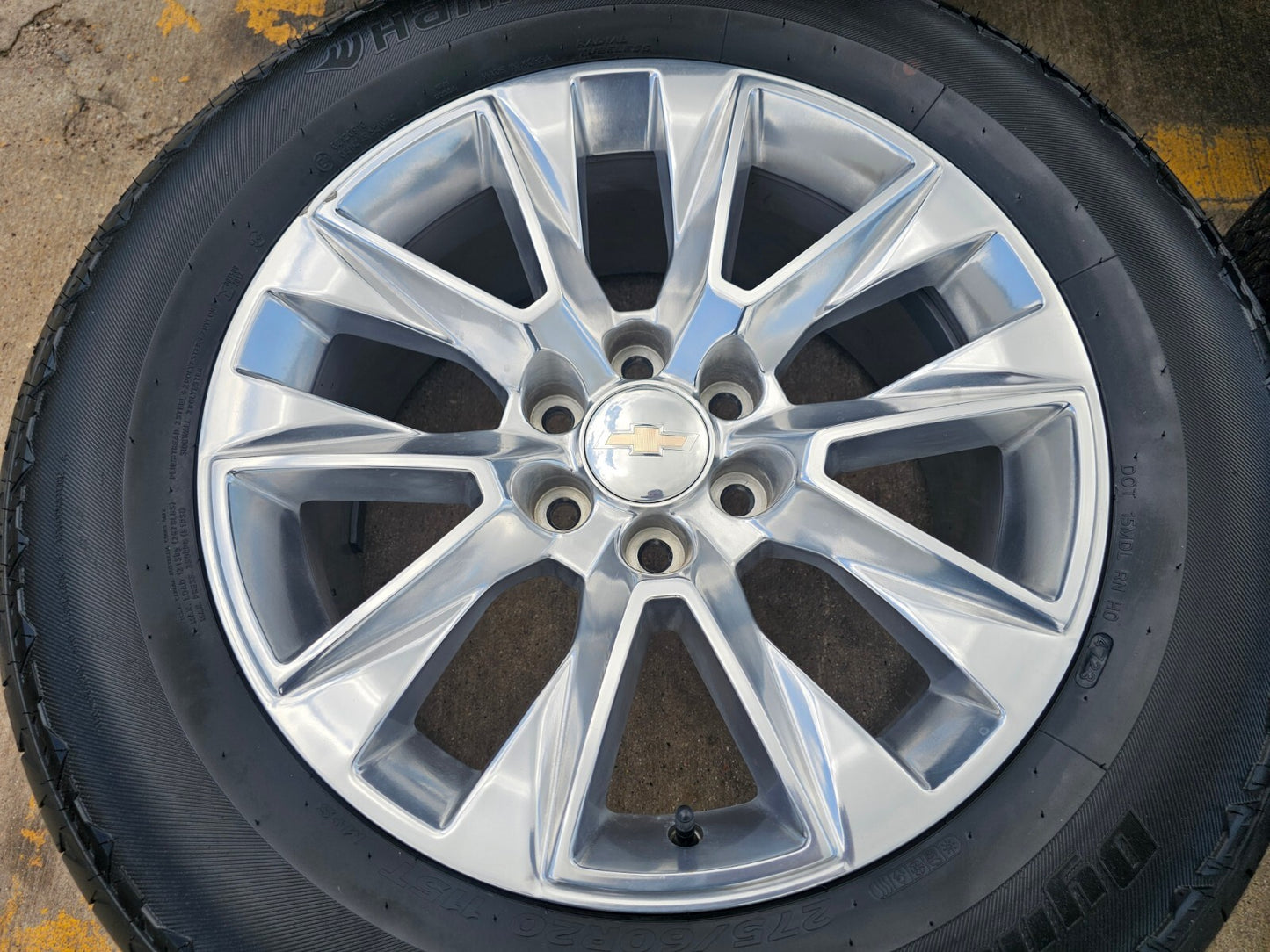 20" Chevy Tahoe Silverado LTZ 5920 OEM wheels rims Yukon 2023 2024 2025 2026