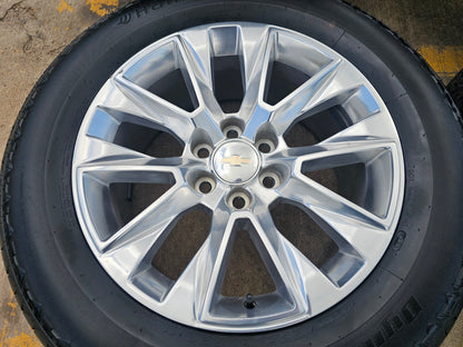 20" Chevy Tahoe Silverado LTZ 5920 OEM wheels rims Yukon 2023 2024 2025 2026