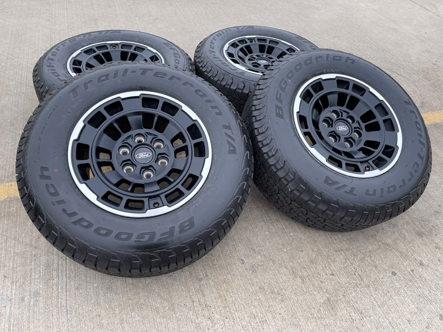 17" Ford Ranger Bronco HERITAGE OEM 22025 wheels rims BFG KO2 A/T NEW