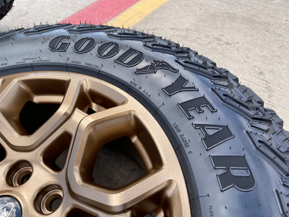 18" Ford F-150 OEM rims wheels 95049 10340 BRONZE Expedition 2027 GOODYEAR NEW