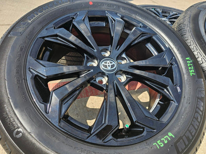 18" Toyota RAV4 OEM wheels rims 75279 Sienna CH-R black 2022 2023 2024 2025 NEW