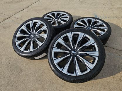 24" Cadillac Escalade PLATINUM OEM wheels rims V 2023 2024 2025 2026 2027 NEW