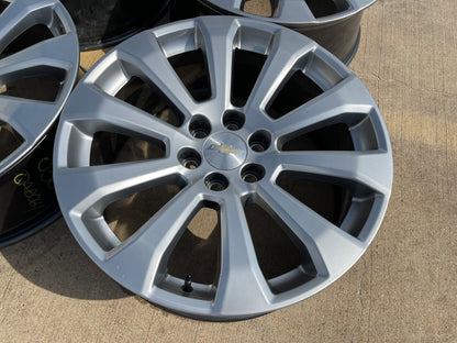 22" Chevy Silverado High Country OEM 5922 wheels rims Tahoe SET 2025 2026 2027