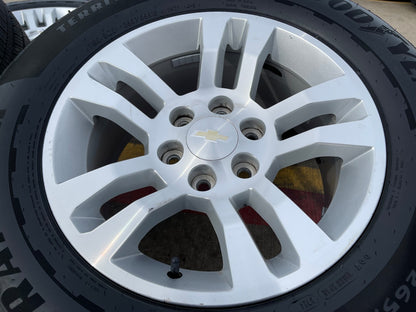 18" Chevy Silverado Suburban Tahoe OEM 5646 wheels rims Yukon Sierra GOODYEAR